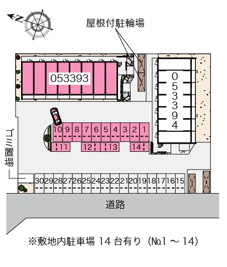 福岡市博多区那珂５丁目 月極駐車場
